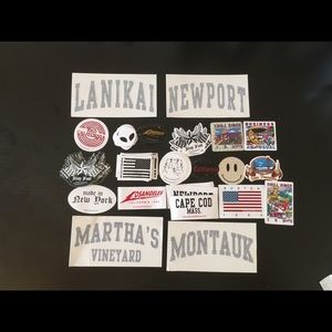 Bundle of Brandy Melville stickers